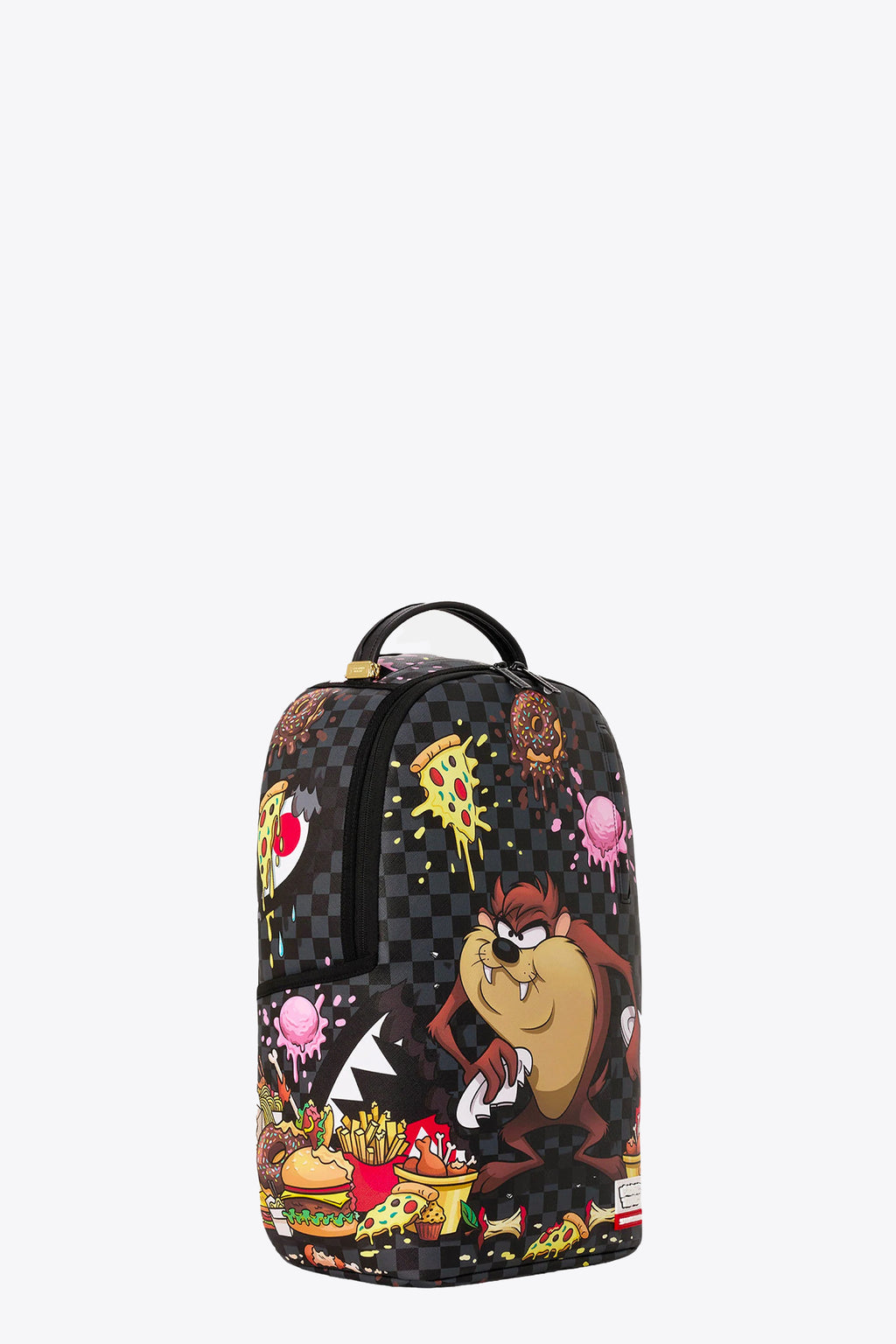 alt-image__Black-check-pvc-backpack-with-Taz-print---Looney-Tunes-Taz-Beast-Feast-Backpack