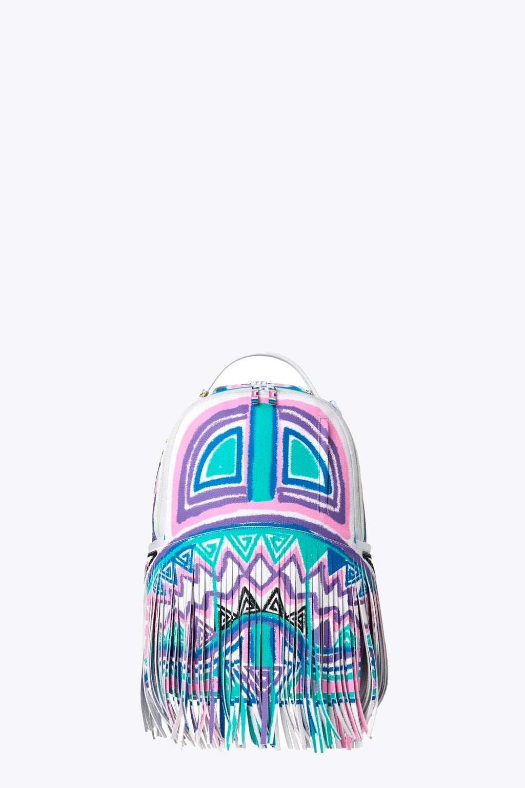 alt-image__AI-FRINGE-BACKPACK-Bianco/multicolor