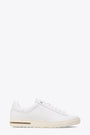 Sneaker bianca in pelle con lacci - Bend Low 