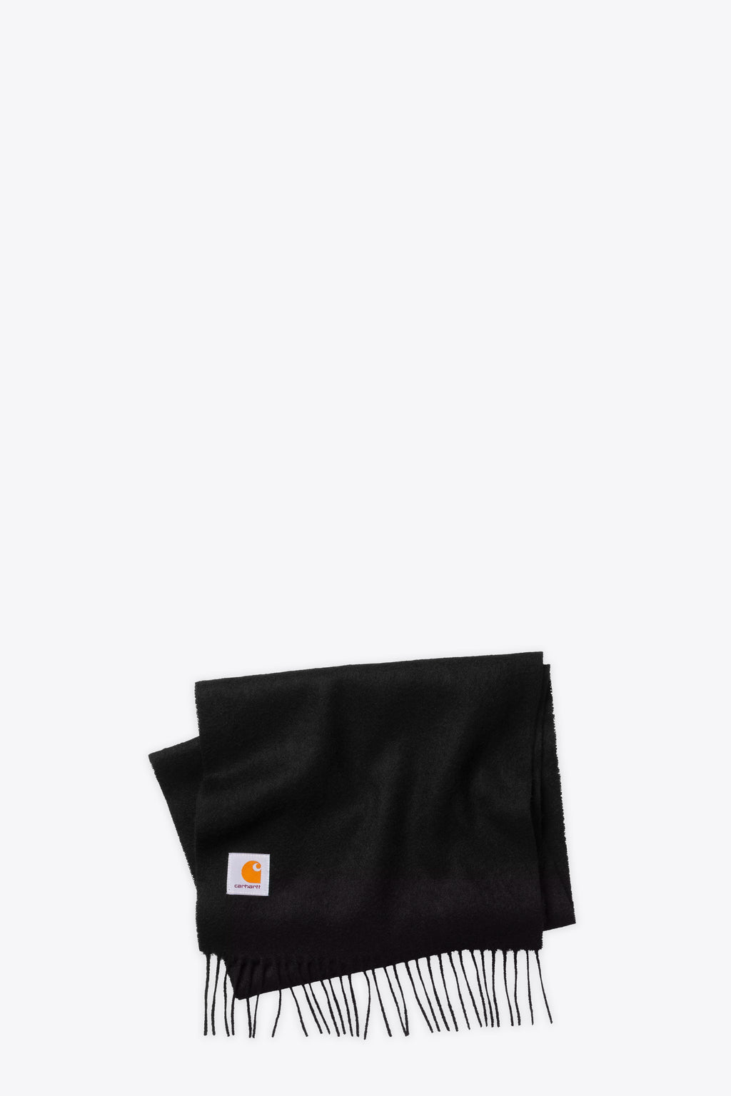 alt-image__Black-wool-scarf-with-fringed-hems---Clan-Scarf