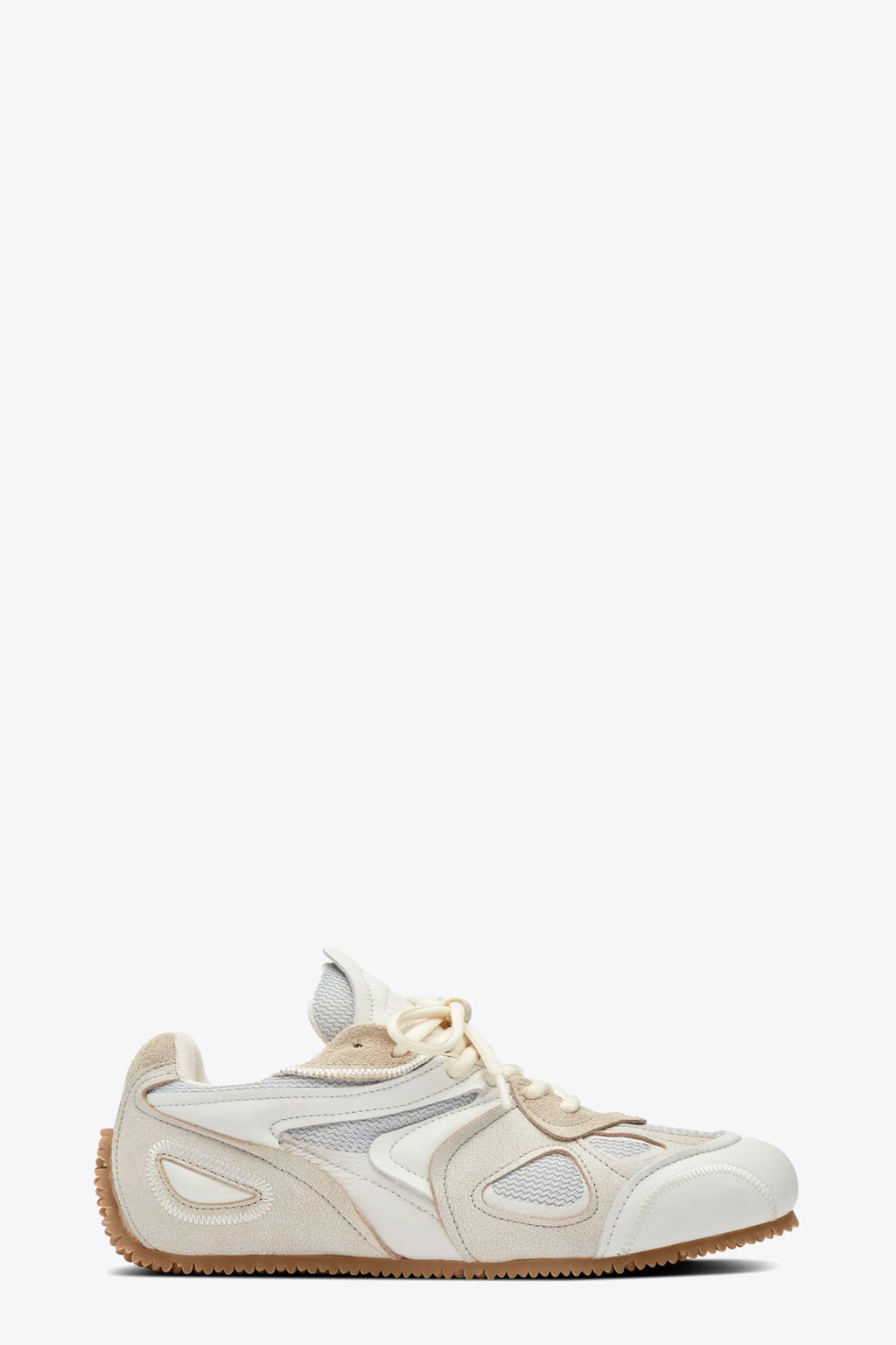 alt-image__Sneaker-bassa-in-pelle-panna-e-suede-beige---Slow-Runner