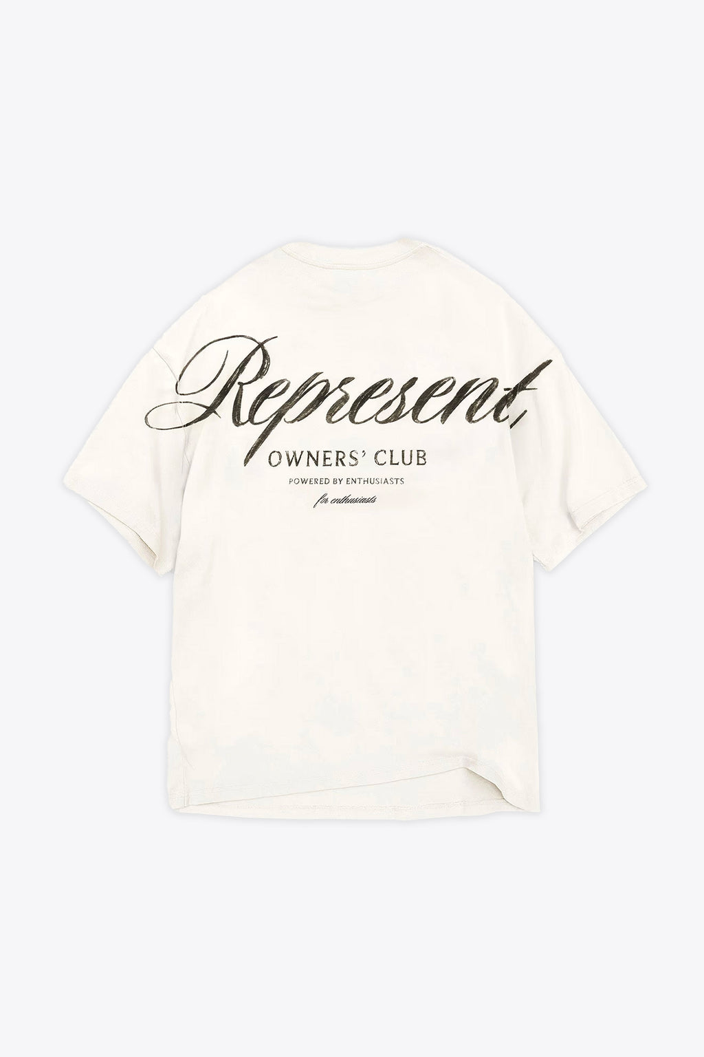 alt-image__White-cotton-t-shirt-with-chest-and-back-italic-logo-print---Owners-Club-Script-T-Shirt