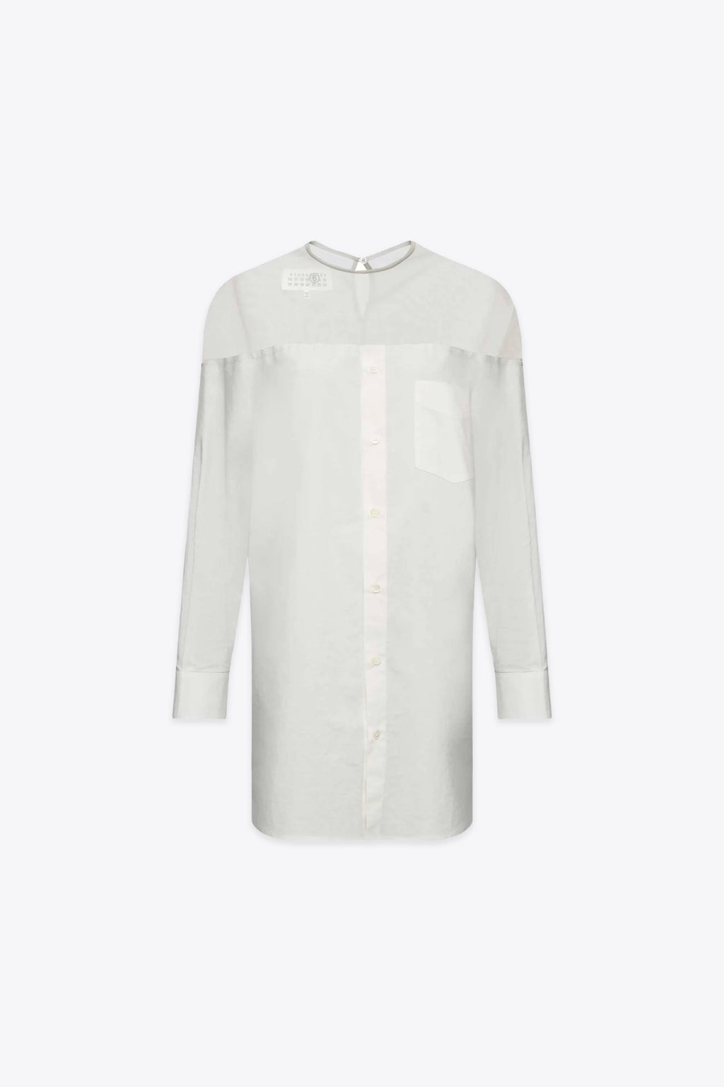 alt-image__Abito/camicia-bianco-in-popeline-di-cotone-con-spalle-in-tulle