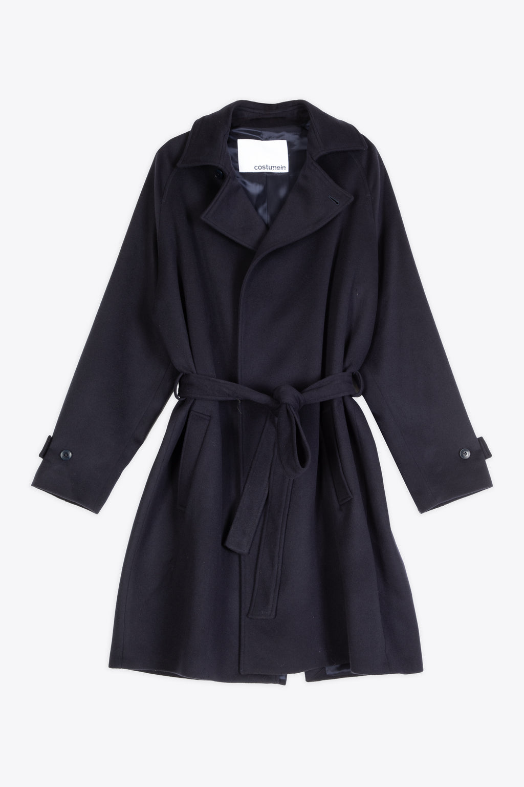 alt-image__Cappotto-in-lana-blu-navy-con-cintura---Riko