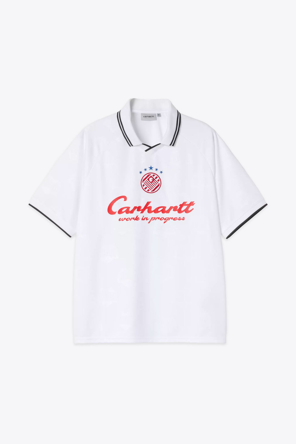 alt-image__T-shirt-bianca-in-acetato-in-stile-football---S/S-Terrace-Football-T-Shirt