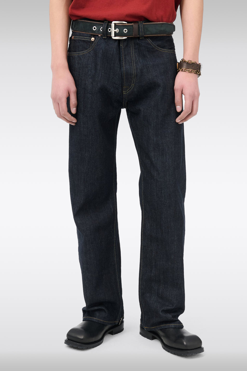 alt-image__Jeans-5-tasche-in-denim-blu-scuro---Third-Cut