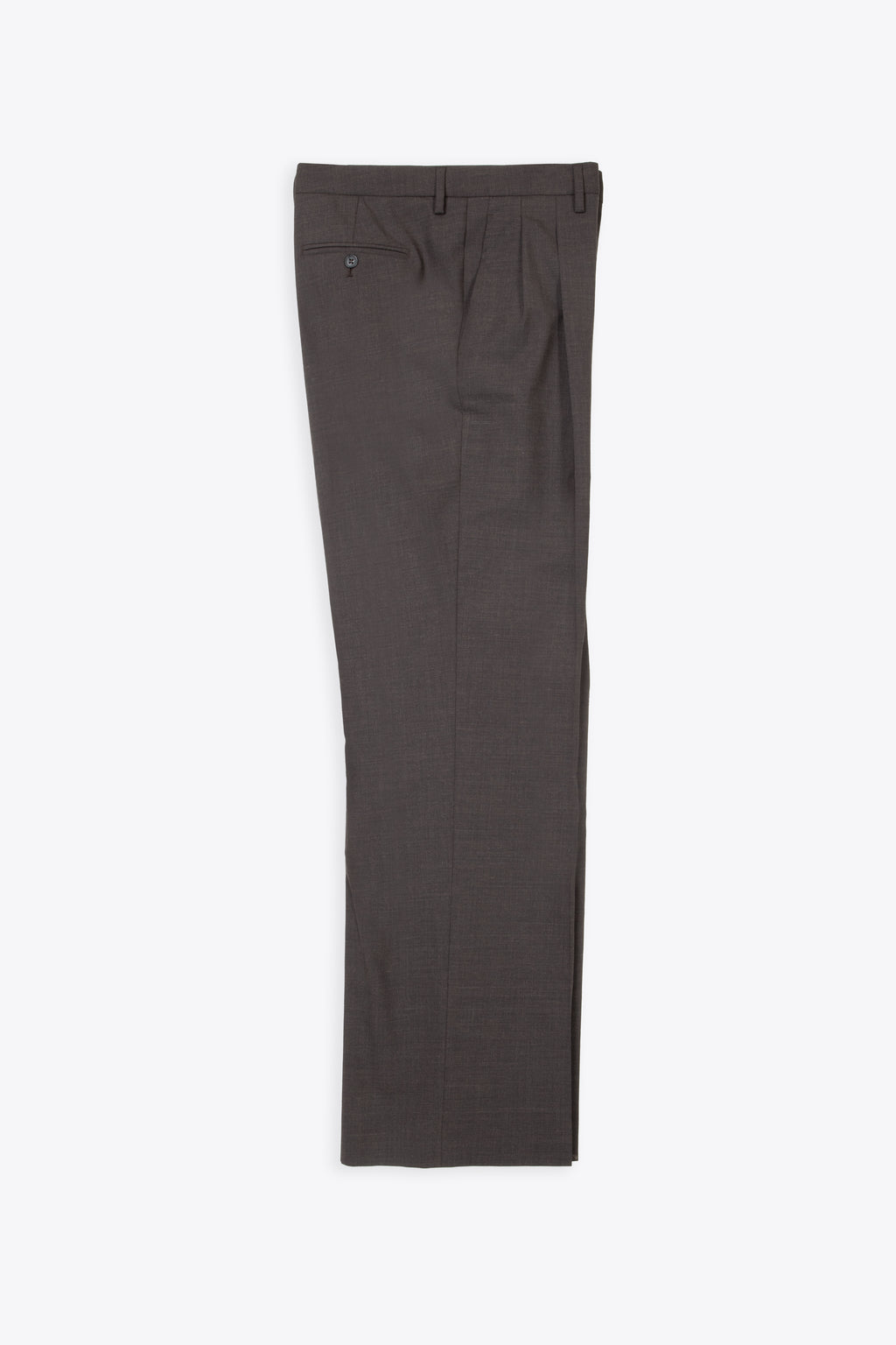 alt-image__Pantalone-in-fresco-lana-marrone-con-doppia-pince