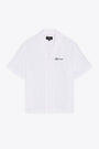 EMBROIDERED BOWLING SHIRT-Panna 