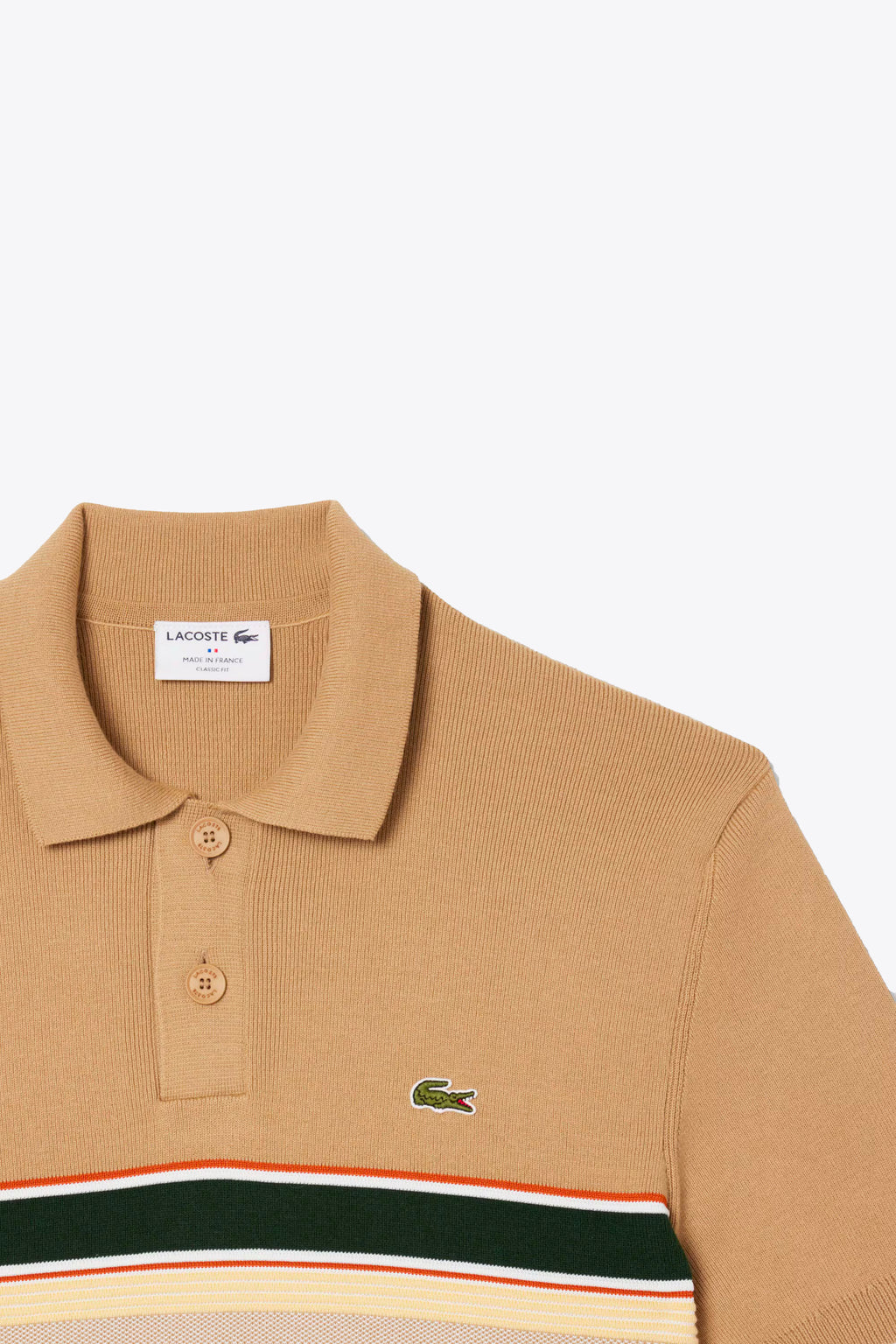 alt-image__Polo-in-maglia-a-coste-beige-Made-in-France