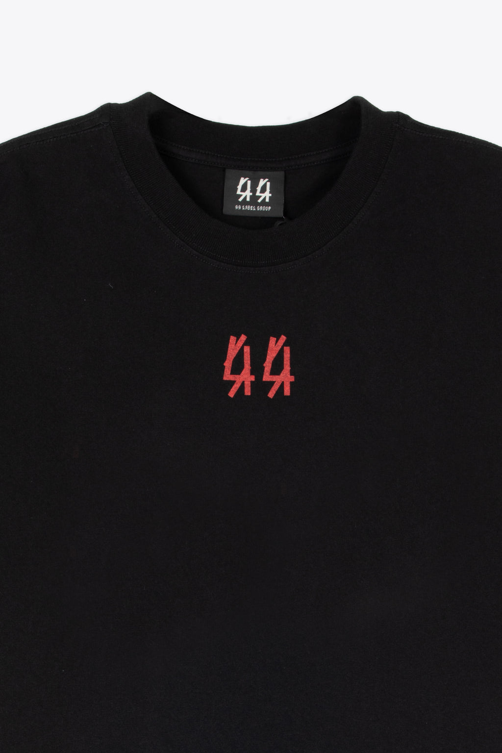 alt-image__Black-cotton-t-shirt-with-drip-logo-print---Drip-Risk-Tee