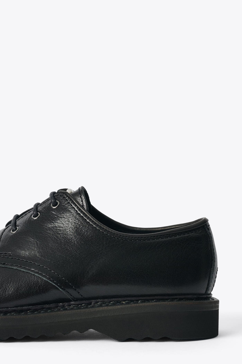 alt-image__Scarpa-derby-in-pelle-craccata-nera---Trampler-Shoe