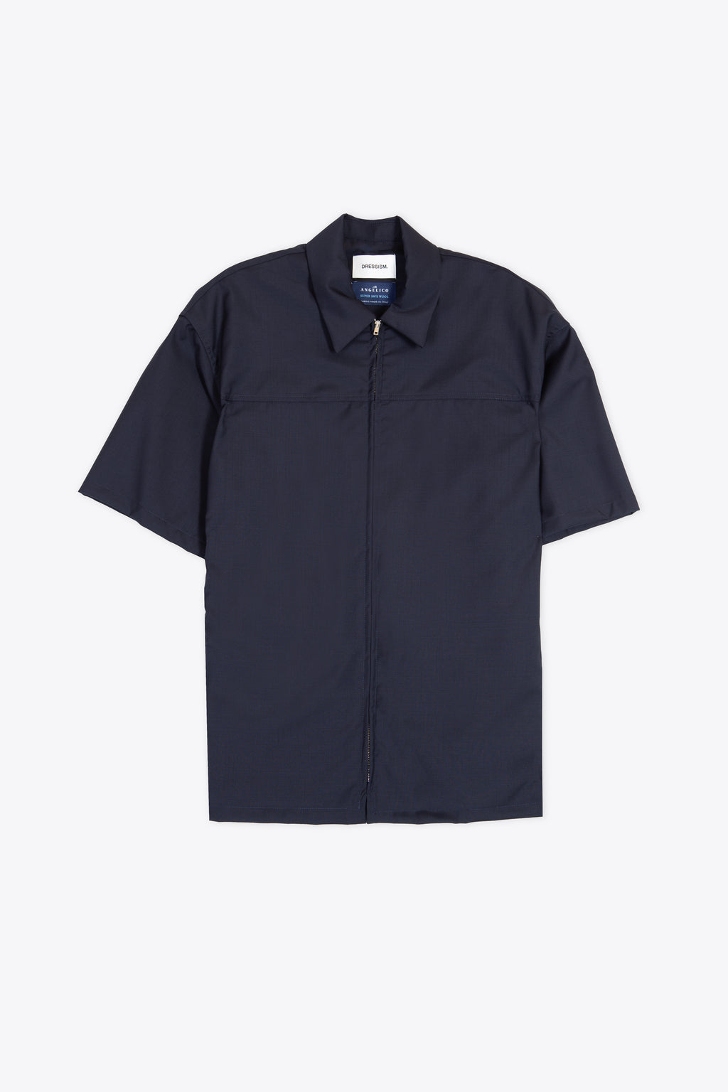 alt-image__Camicia-in-frescolana-blu-navy-con-zip
