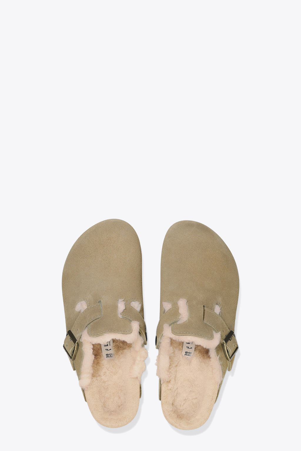alt-image__Beige-suede-sabot-with-shearling-lining---Boston-Shearling