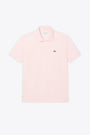 Polo in cotone piquè rosa regular fit 