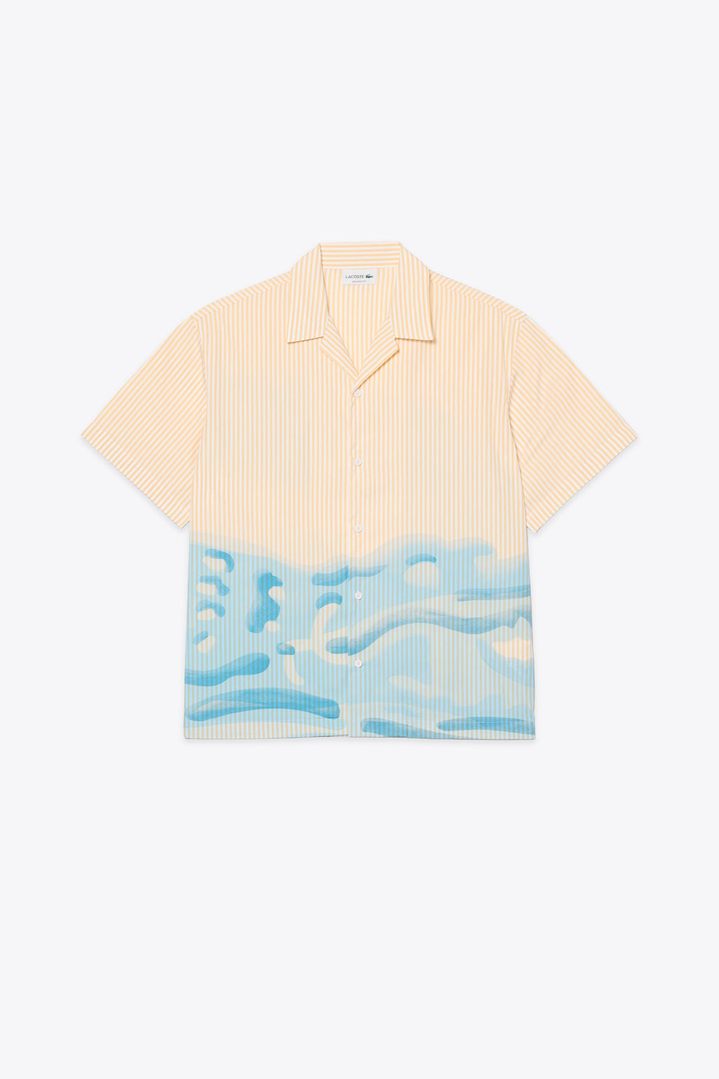 alt-image__Yellow-and-white-striped-cotton-bowling-shirt-with-crocodile-graphic-print