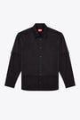 Camicia nera in cotone con t-shirt sovrapposta - S Gaston O 