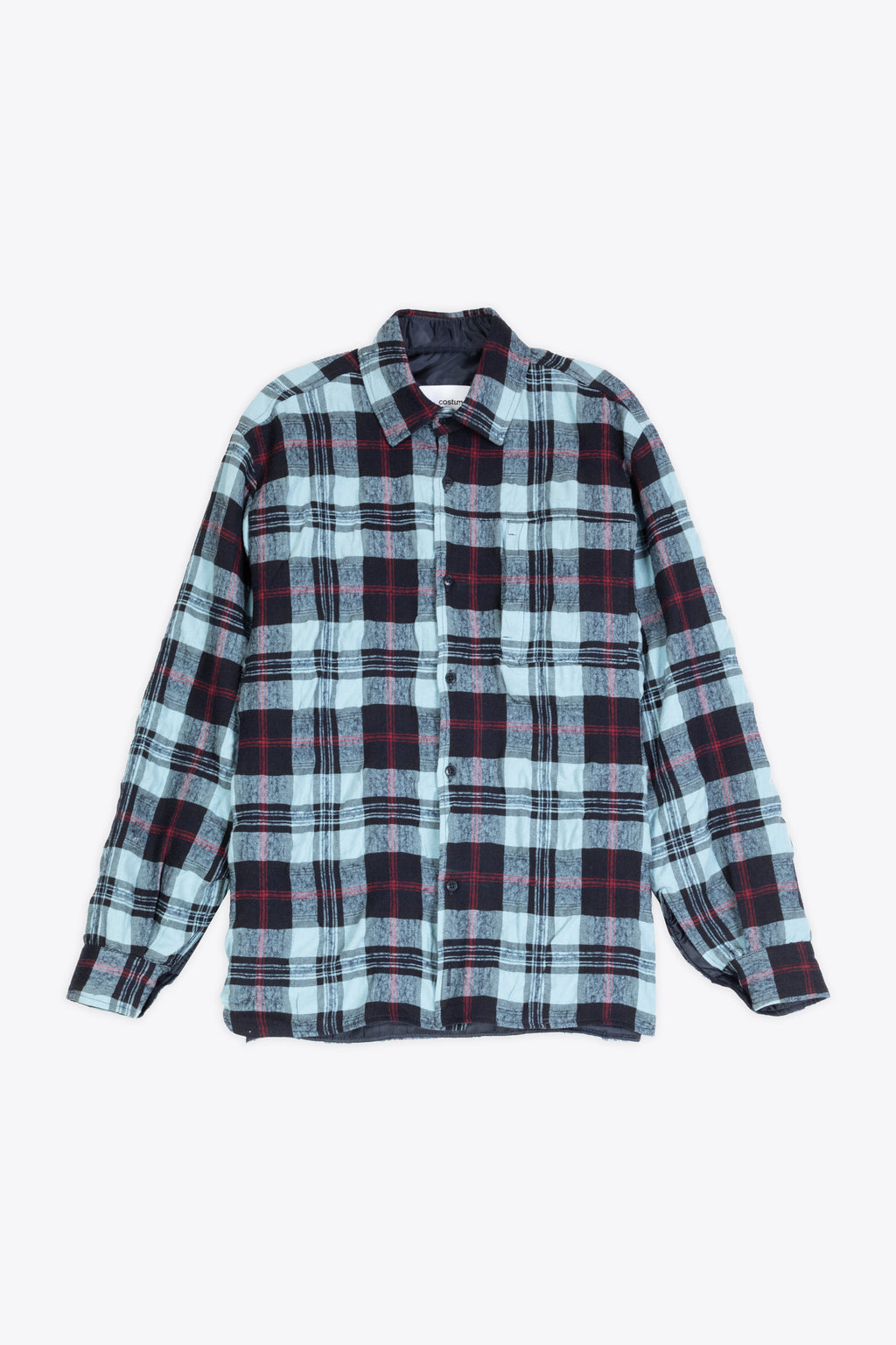 alt-image__Camicia-in-flanella-a-quadri-celeste-con-imbottitura---Ethan