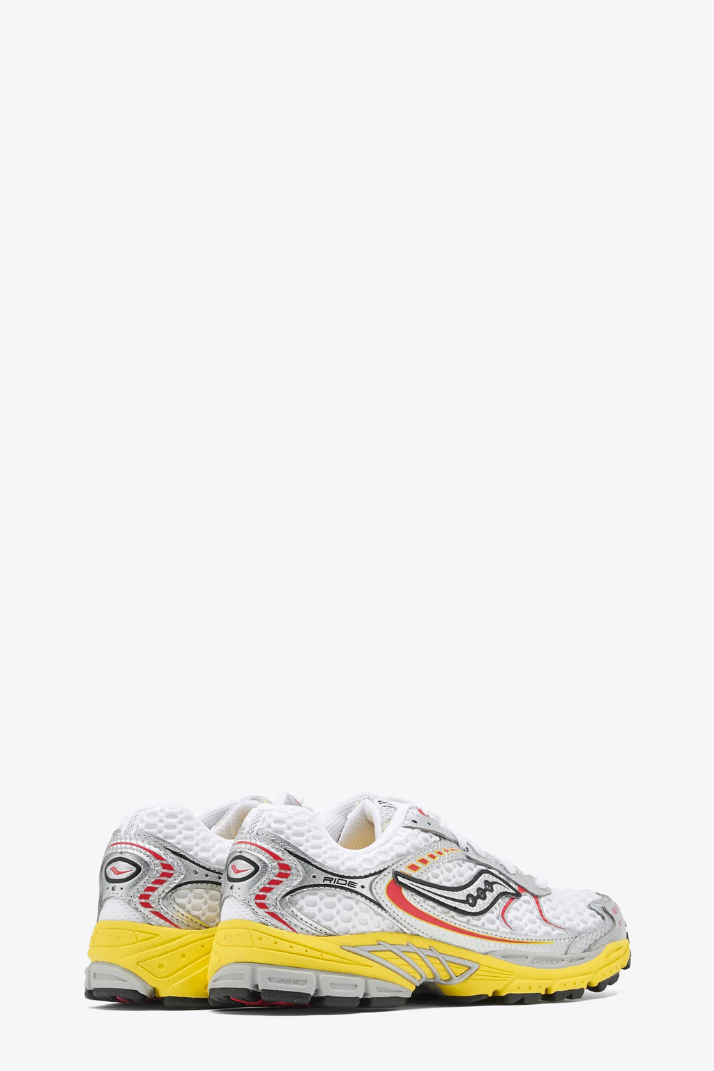alt-image__Sneaker-bassa-in-mesh-bianca-con-dettagli-argento-e-rossi-e-suola-gialla---Progrid-Ride-1