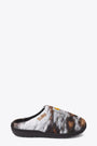 Animal fur printed cordura slipper in collaboration with Subu - Cordura Slippers 