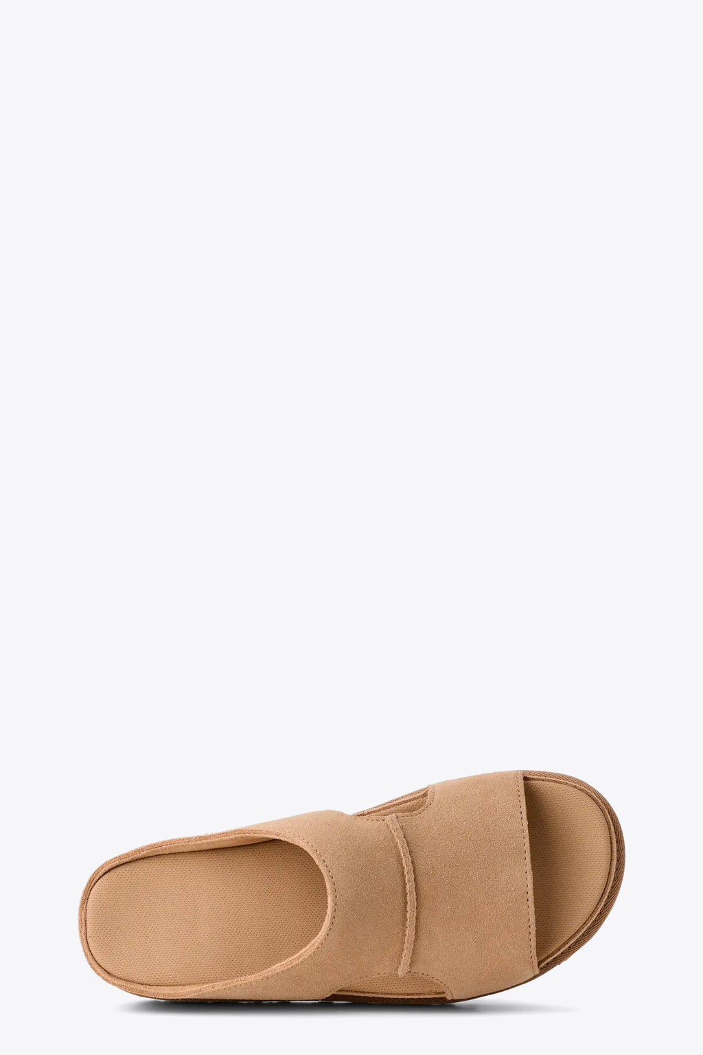 alt-image__Ciabatta-in-suede-beige-con-suola-platform---Goldenstar-Hi-Cutout-Slide