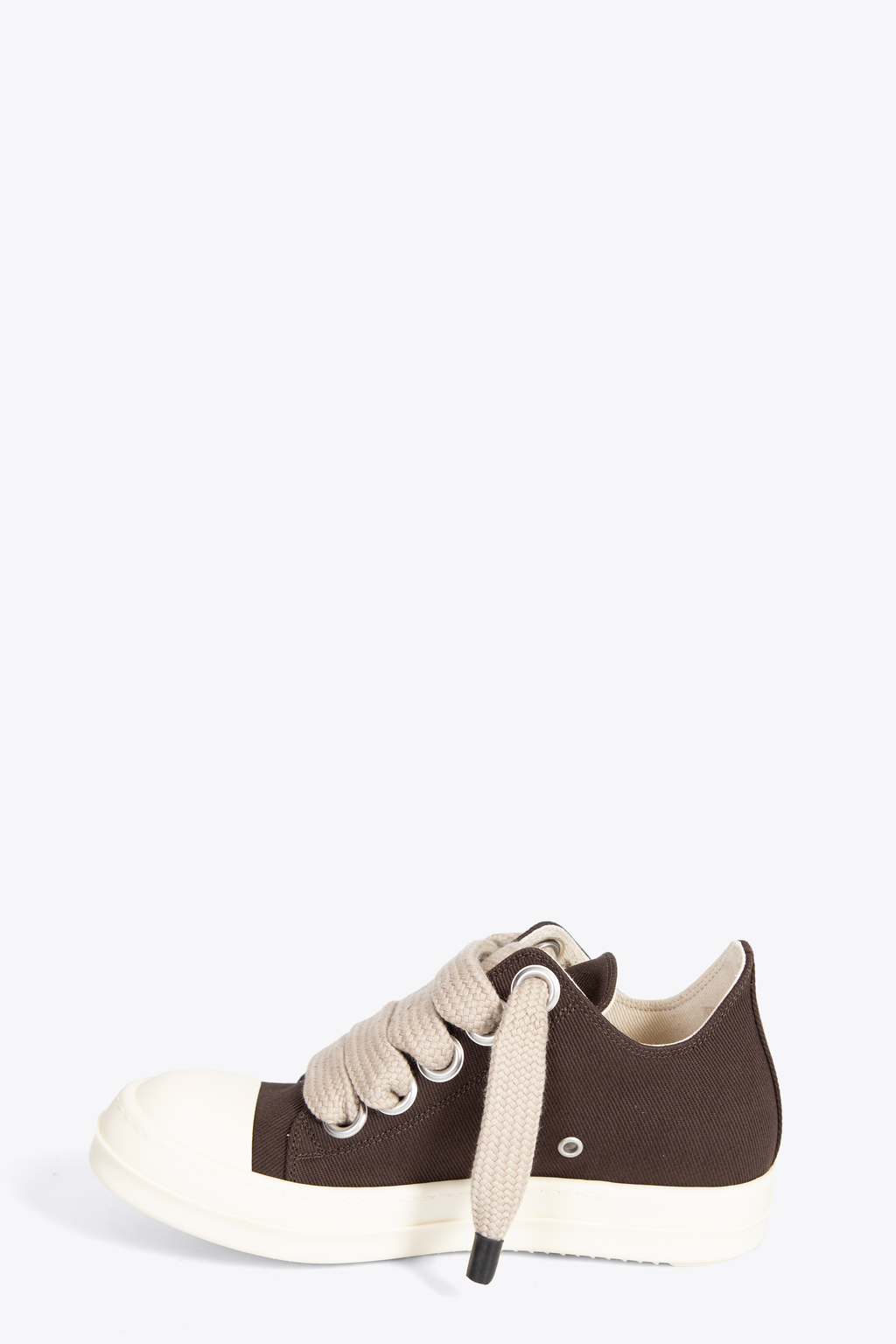 alt-image__Sneaker-bassa-in-denim-marrone-scuro-con-lacci-spessi---Jumbolace-Low-Sneaks