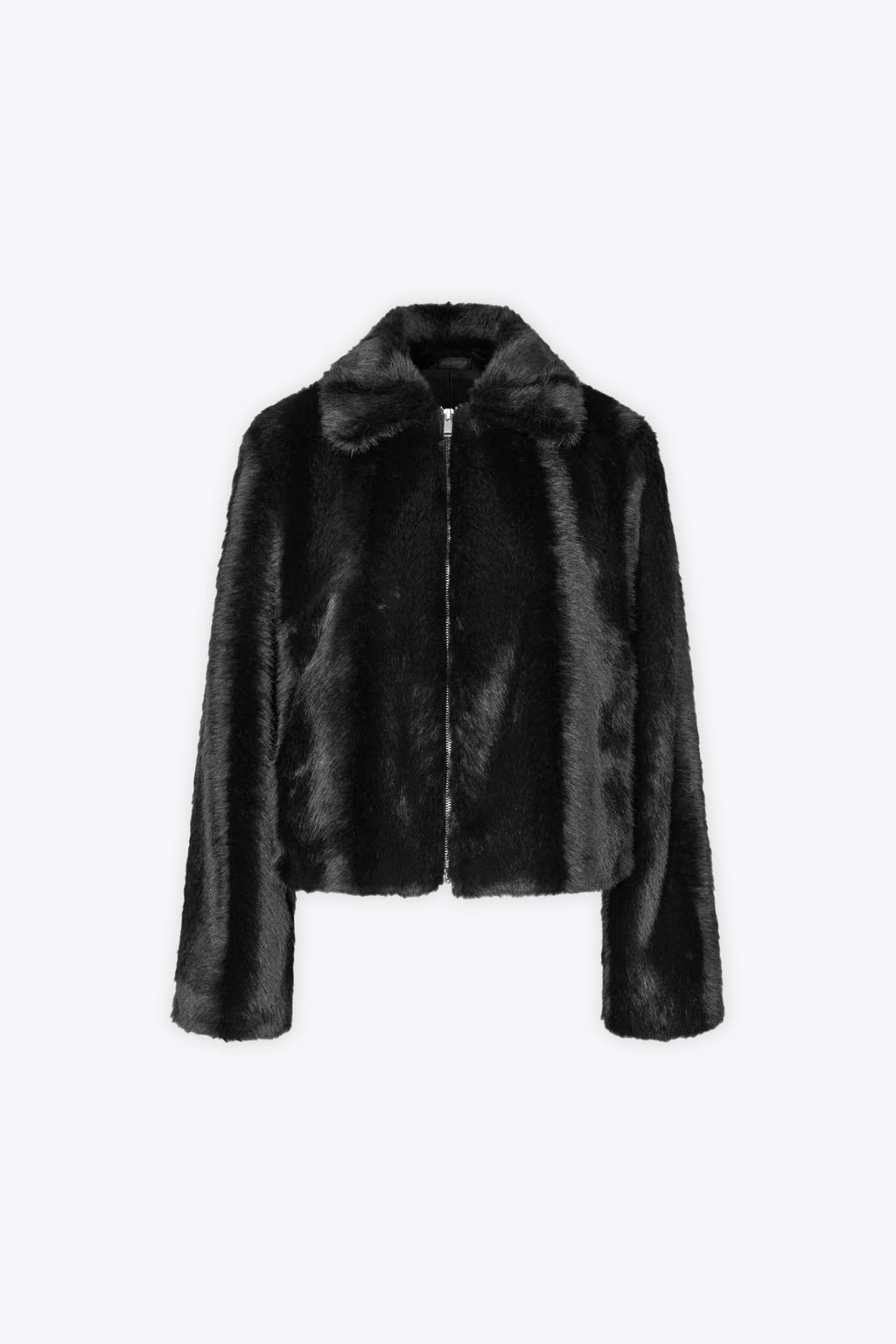 alt-image__Black-faux-fur-bomber-jacket-with-zip---Salyllo-Jacket