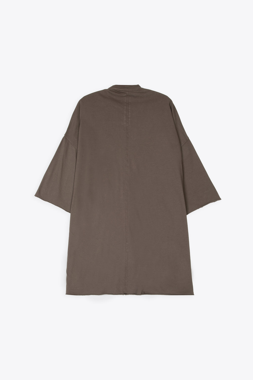 alt-image__T-shirt-oversize-in-cotone-marrone-con-fondo-a-taglio-vivo---Tommy-T