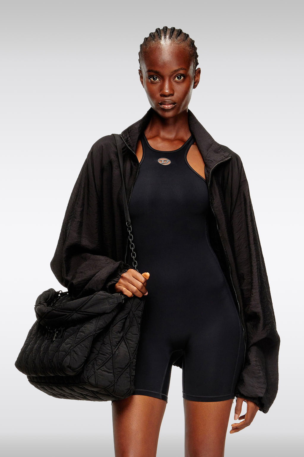 alt-image__Black-lycra-playsuit-with-cross-back---Nydia-Utlt