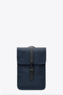 Zaino unisex in PU impermeabile blu navy - Backpack Mini 