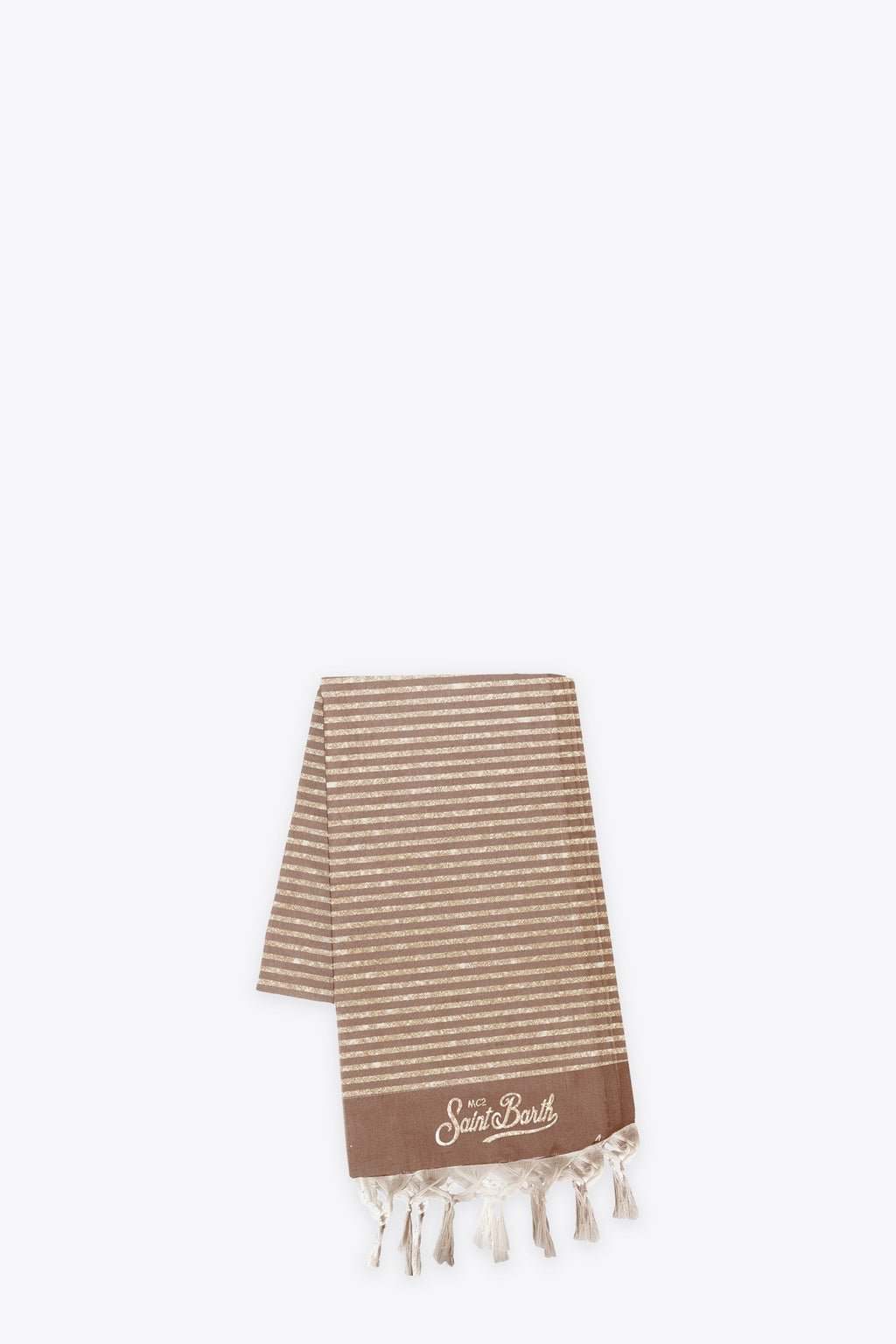 alt-image__Foutas-righe-lurex-frange-Beige/marrone