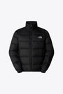 Piumino in nylon nero antipioggia con manica raglan - M Hydrenalite Down Jacket 