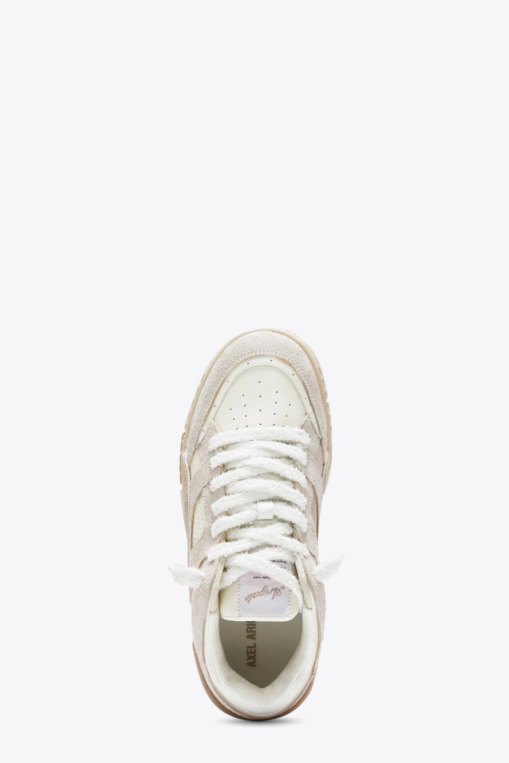 alt-image__Sneaker-bassa-in-pelle-panna-e-suede-beige---Area-Lo-sneaker