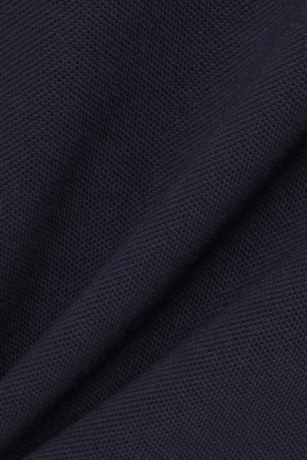 alt-image__Polo-nera-in-cotone-con-colletto-ricamato-e-logo-a-rombo-al-petto