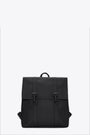 Borsa squadrata nera in PU impermeabile - MSN Bag Mini 