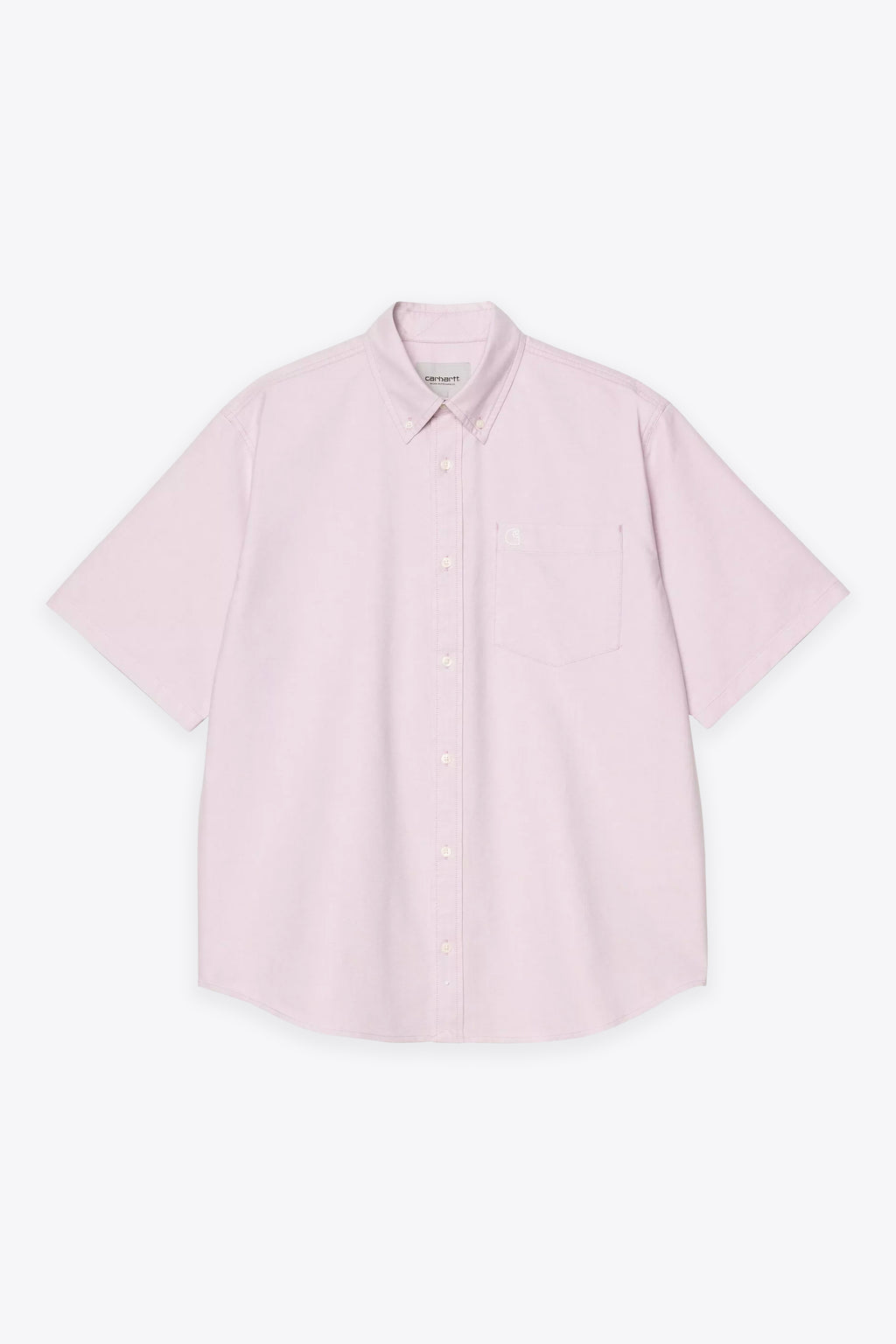 alt-image__Pink-oxford-cotton-shirt-with-short-sleeves---S/S-Braxton-Shirt