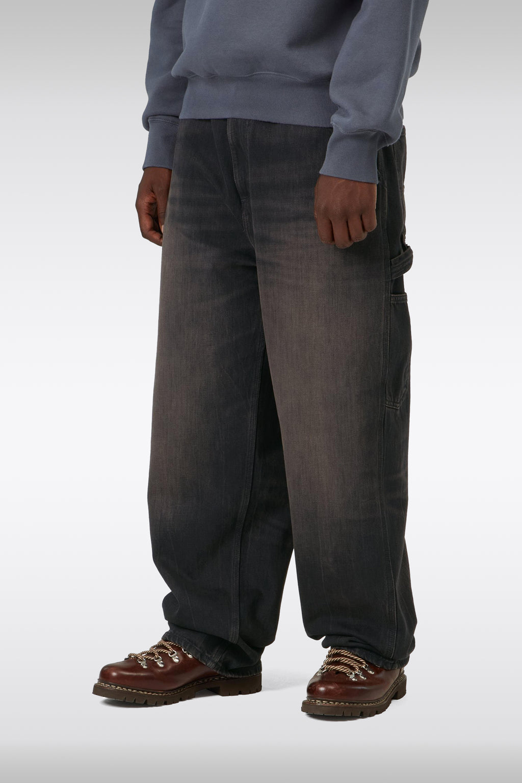 alt-image__Black-sandblasted-brown-denim-worker-pant---OG-Single-Knee-Pant