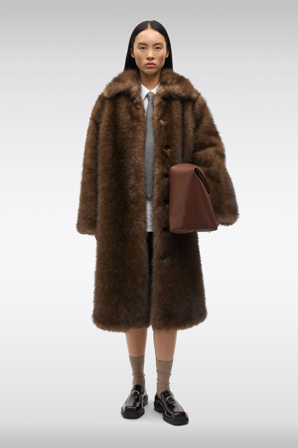 alt-image__Cappotto-in-pelliccia-ecologica-marrone---Salyllo-Coat