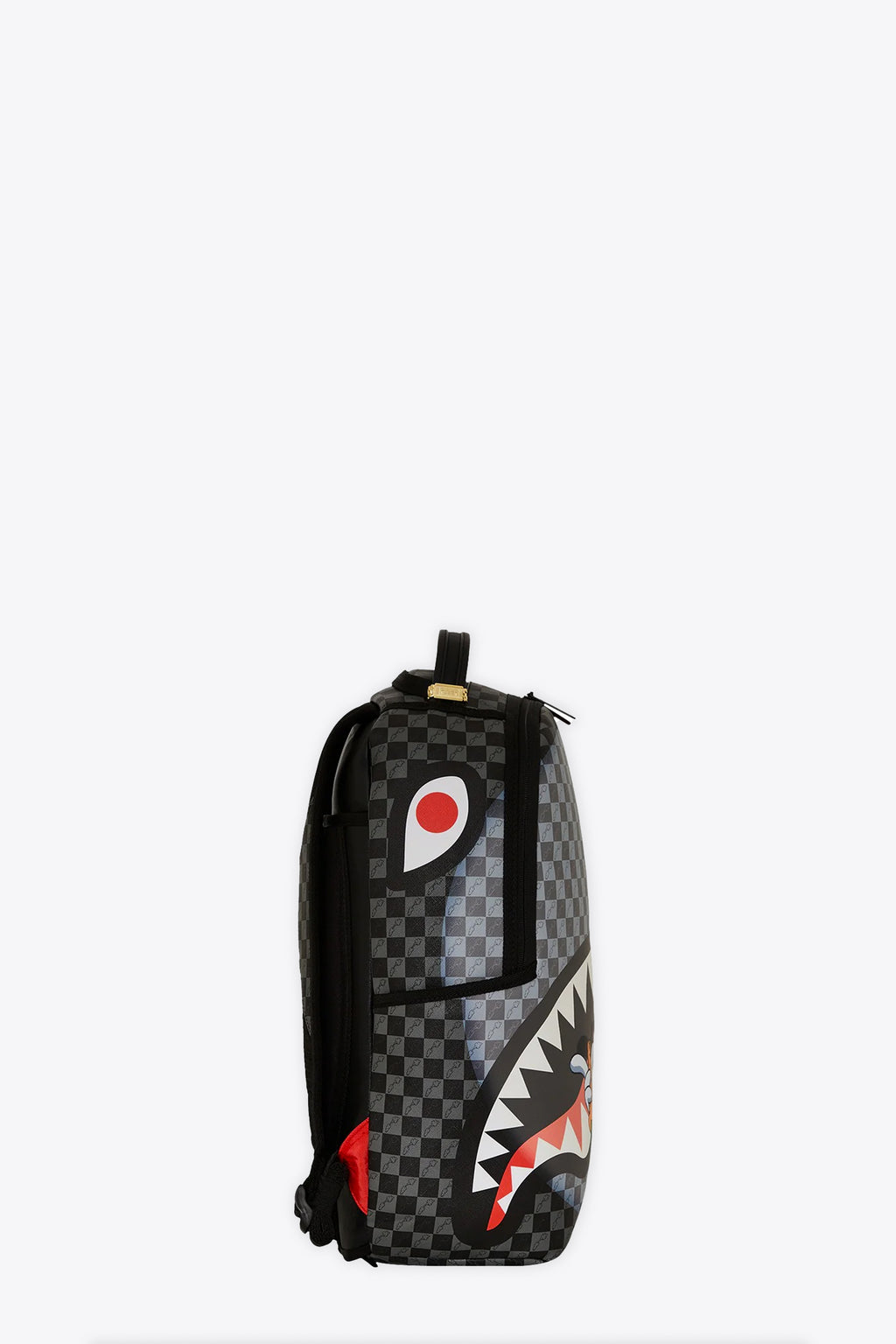 alt-image__Zaino-in-pvc-a-scacchi-nero-e-grigio-con-Bugs-Bunny---Bugs-Curtain-Reveal-Dlxvs-Backpack