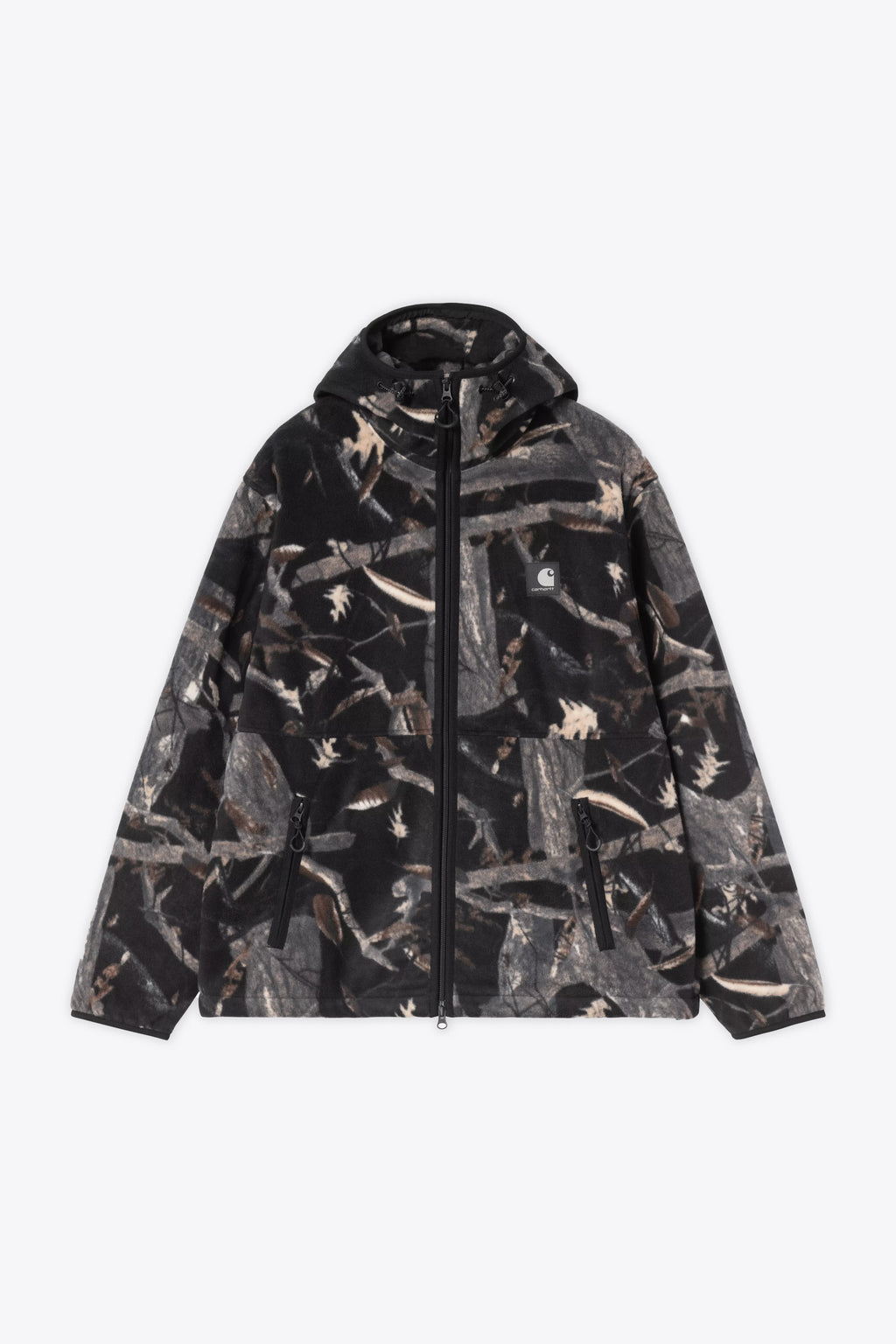 alt-image__Camo-leaf-printed-fleece-liner-jacket---Blevin-Liner