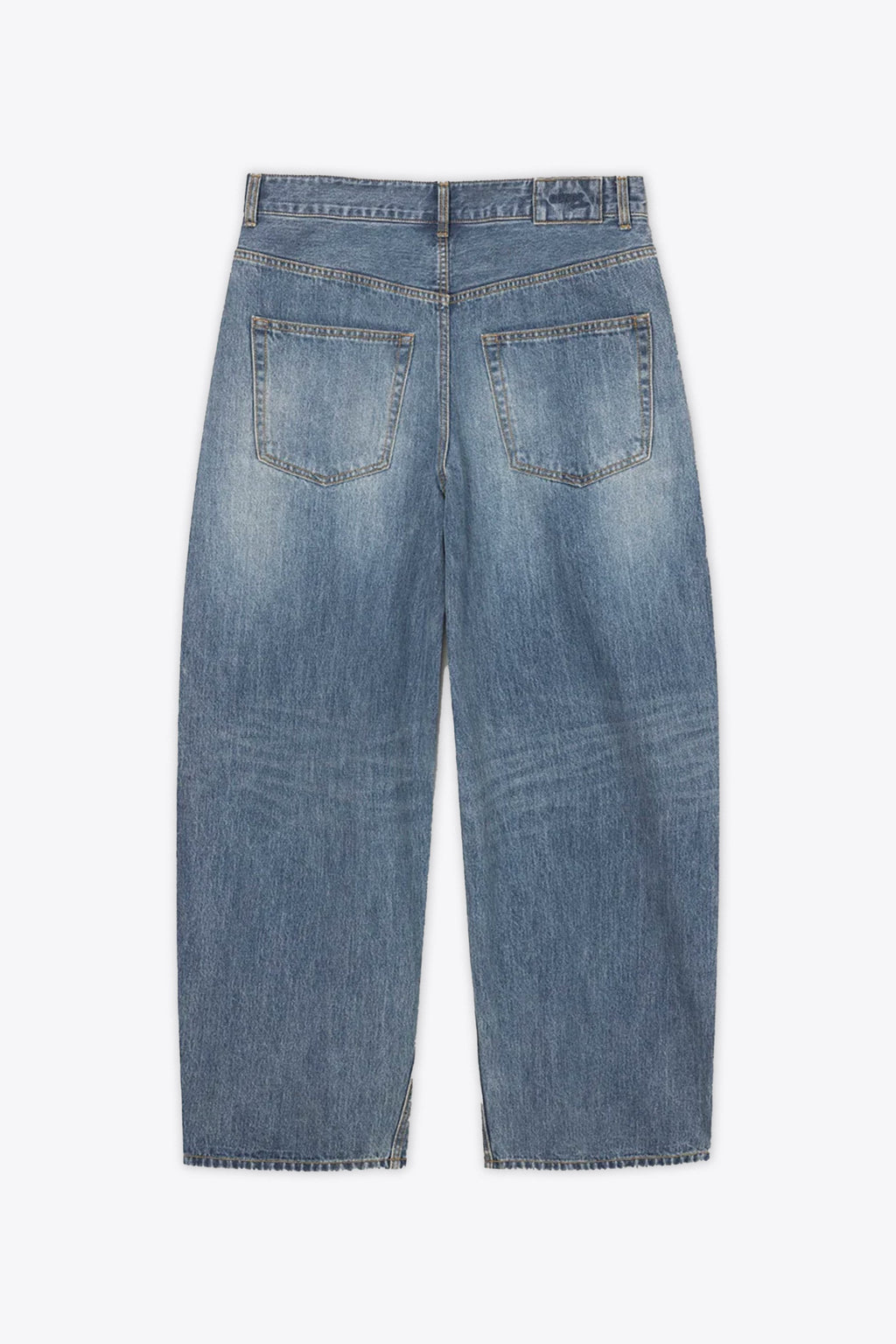 alt-image__Jeans-baggy-in-denim-blu-medio-stonewashed-con-gamba-curva---Relaxed-Curved-Jeans