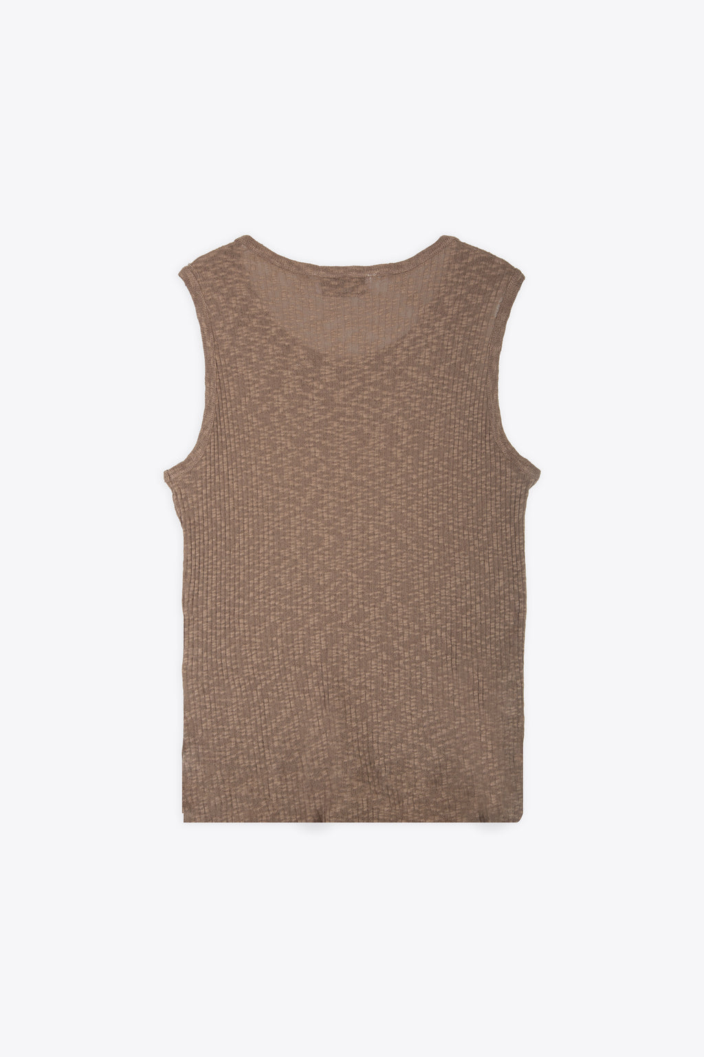 alt-image__Melange-brown-rib-knitted-tank---Toby