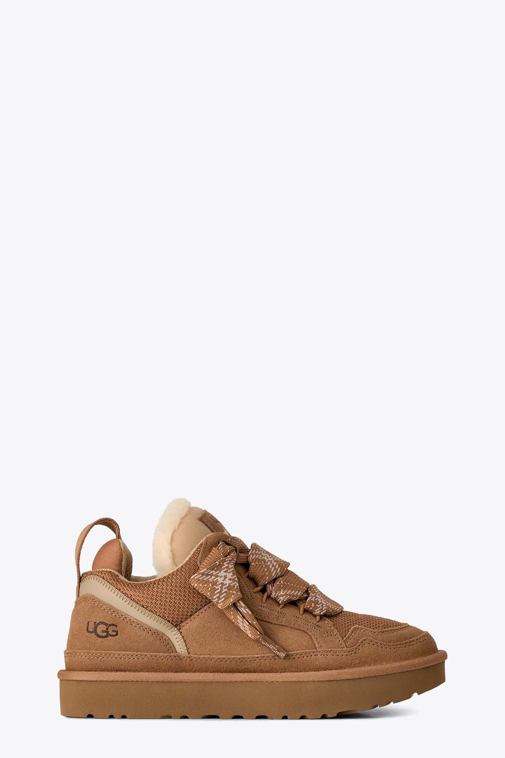 alt-image__Sneaker-bassa-in-suede-color-cammello-con-interno-in-montone---W-Lowmel