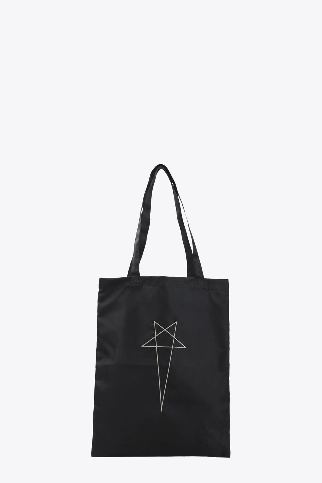 alt-image__Black-nylon-tote-bag-with-pentagram-embroidery---Shopper