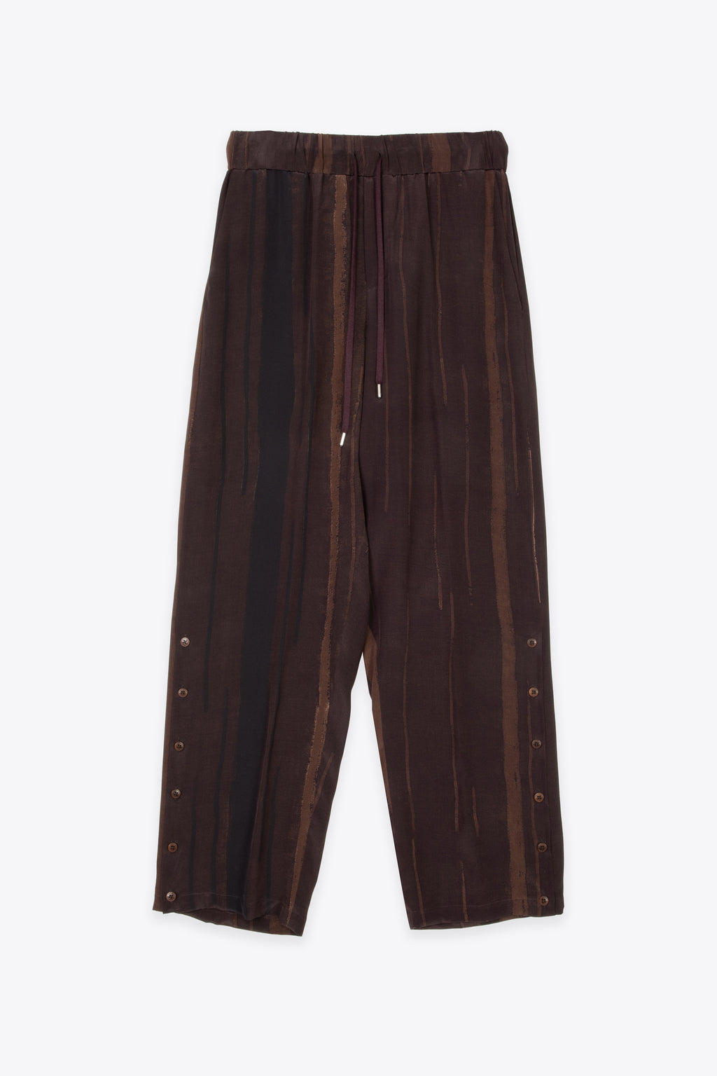 alt-image__Pantalone-in-seta-marrone-con-stampa-geometrica-con-righe---Pajabot-Kalu-Pants