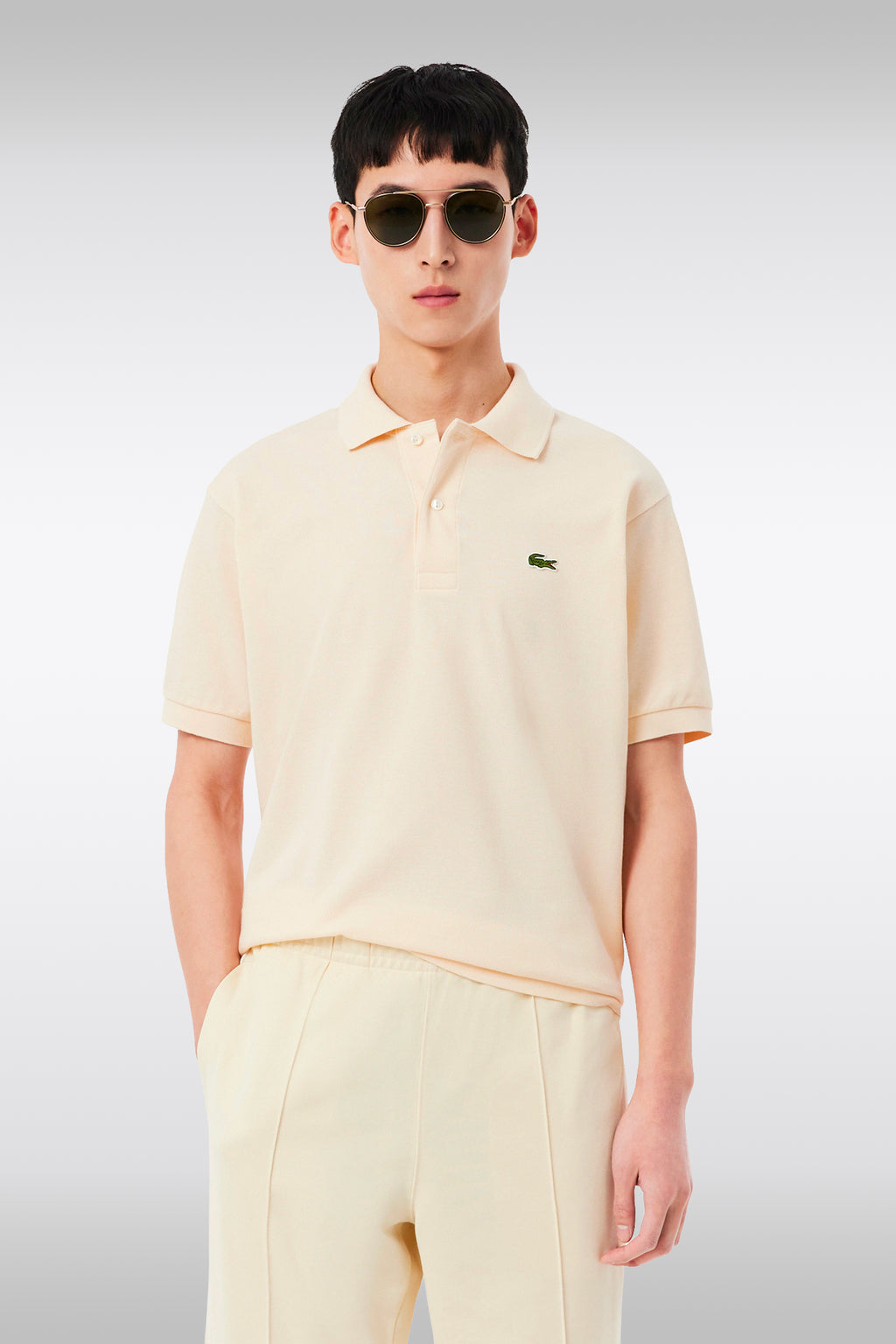 alt-image__Polo-in-cotone-piquè-color-panna-regular-fit