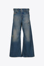 Jeans baggy in denim stonewashed con rotture - 1996 D Sire 