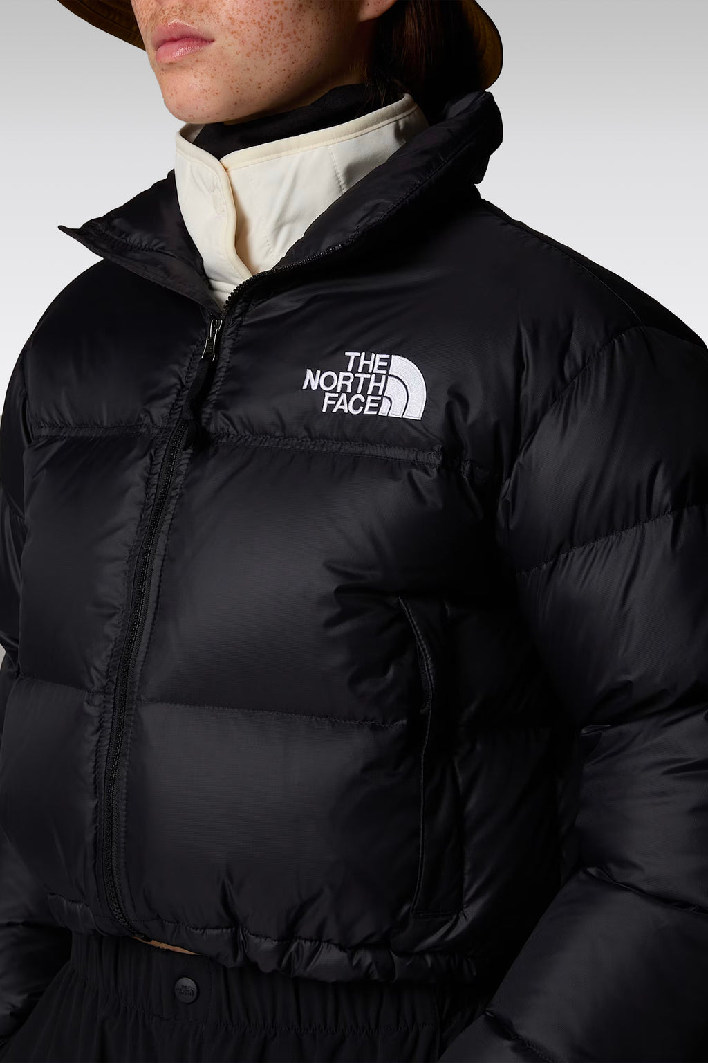 alt-image__Black-nylon-short-down-jacket---W-Nuptse-Short-Jacket-