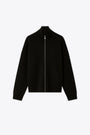 CORE ZIP-UP SWEATER-Nero 