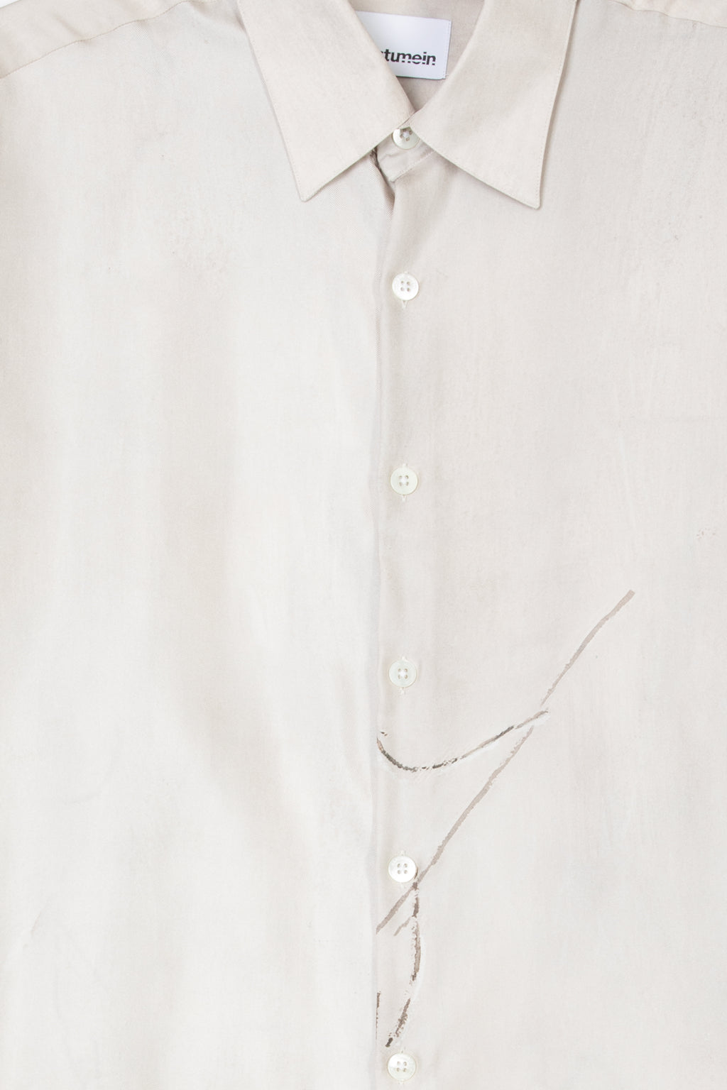 alt-image__Camicia-in-seta-grigio-perla-con-stampa-astratta---Valentino-Petters-Shirt