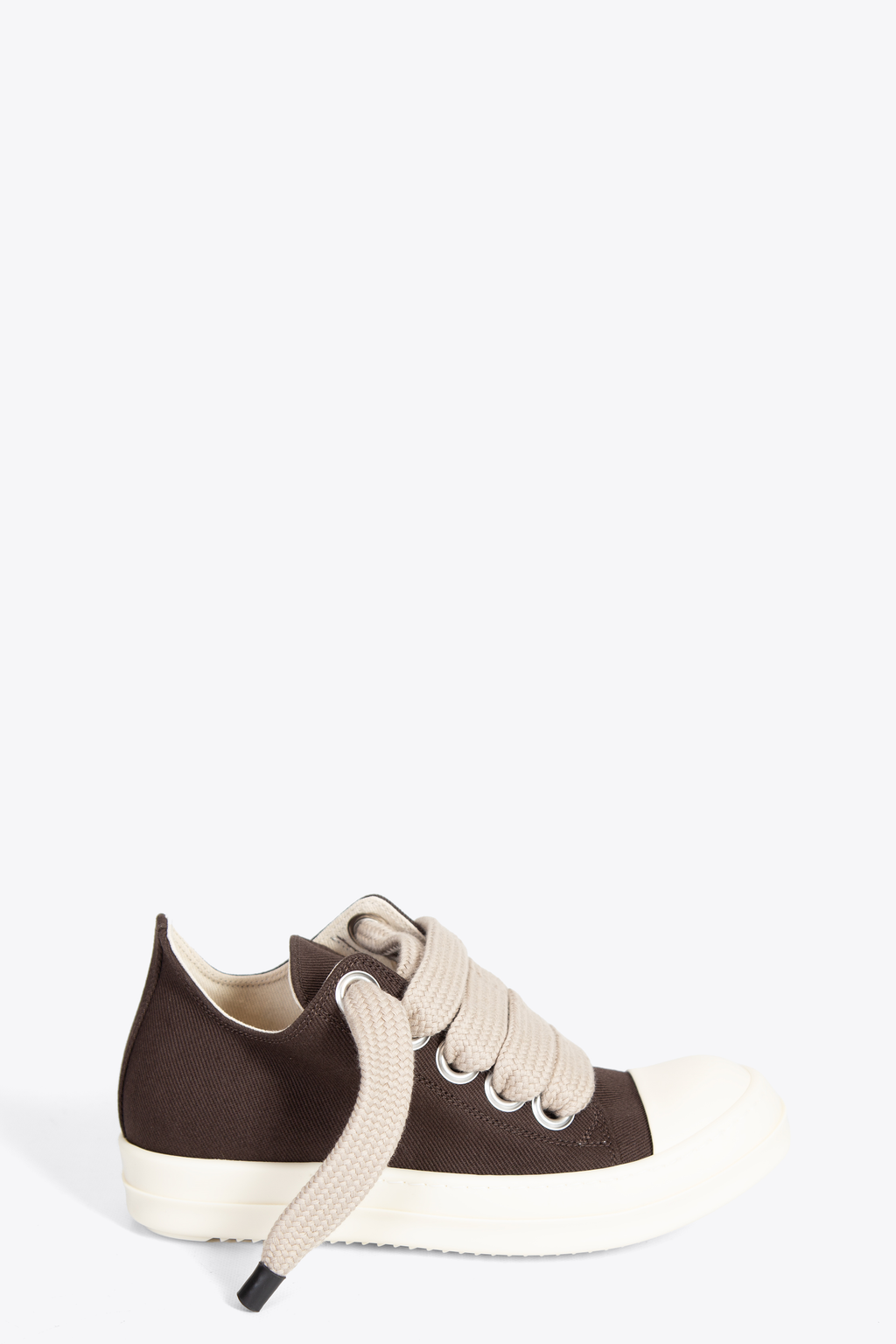 alt-image__Sneaker-bassa-in-denim-marrone-scuro-con-lacci-spessi---Jumbolace-Low-Sneaks